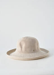 Chapeau bande anti-transpiration beige fonce HOUSE OF ORD femme