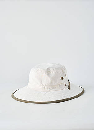 Chapeau fermeture elastique autour du cou blanc HOUSE OF ORD femme