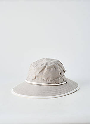 Chapeau fermeture elastique autour du cou gris HOUSE OF ORD femme