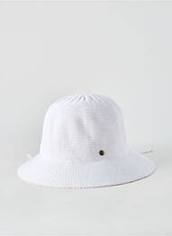 Chapeau fermeture elastique autour du cou blanc HOUSE OF ORD femme