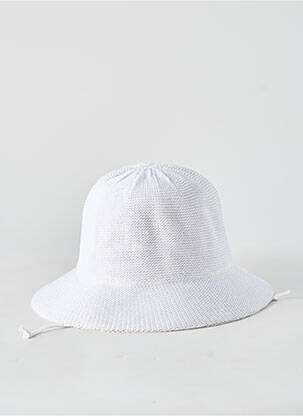 Chapeau fermeture elastique autour du cou blanc HOUSE OF ORD femme