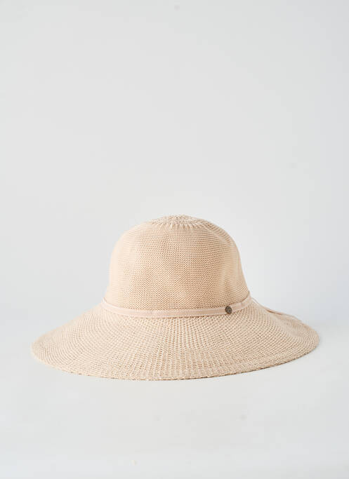 Chapeau bande anti-transpiration beige HOUSE OF ORD femme