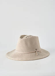 Chapeau bande anti-transpiration beige HOUSE OF ORD femme