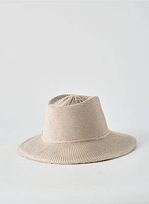Chapeau bande anti-transpiration beige HOUSE OF ORD femme