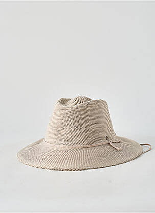 Chapeau bande anti-transpiration beige HOUSE OF ORD femme