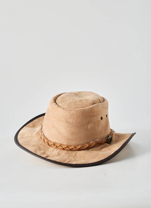 Chapeau bande anti-transpiration beige JACARU homme