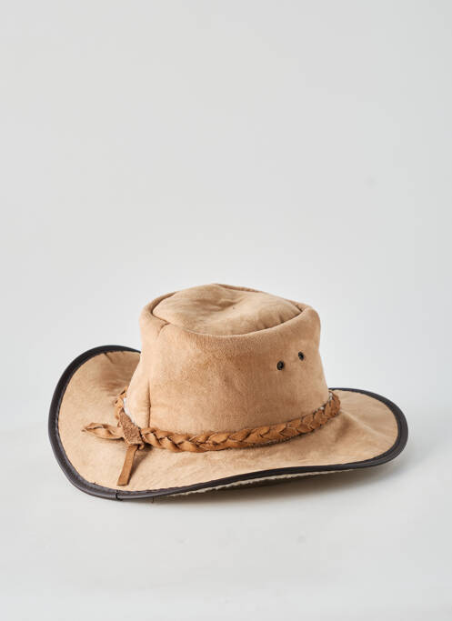 Chapeau bande anti-transpiration beige JACARU homme
