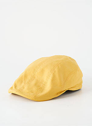 Casquette tissage popeline jaune AUSSIE APPAREL homme