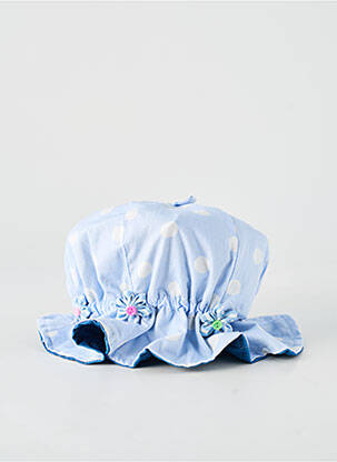 Chapeau maintien élastique bleu BOOT'SHOO fille