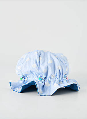 Chapeau maintien élastique bleu BOOT'SHOO fille