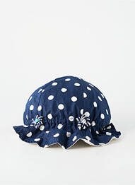 Chapeau maintien élastique bleu BOOT'SHOO fille