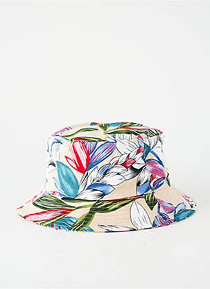 Chapeau forme bob beige HERMAN femme