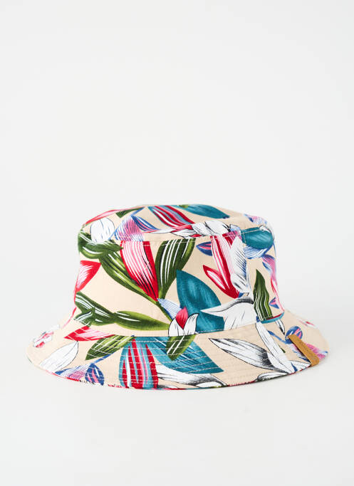 Chapeau tissage popeline beige HERMAN femme