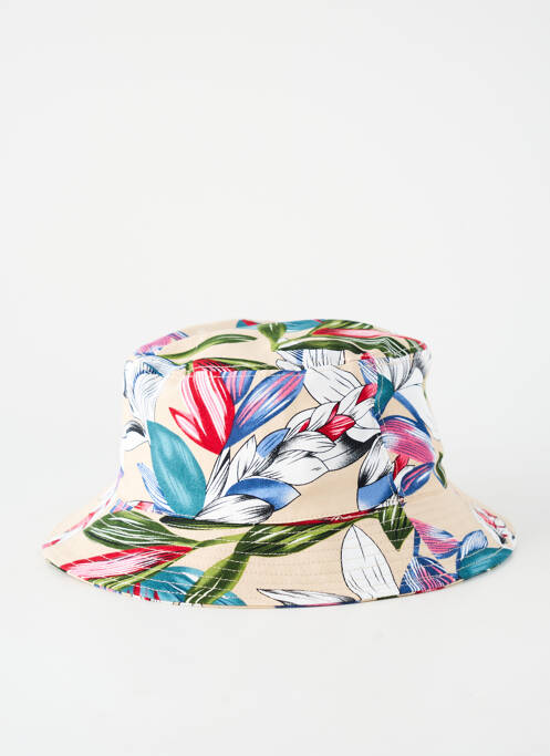 Chapeau tissage popeline beige HERMAN femme