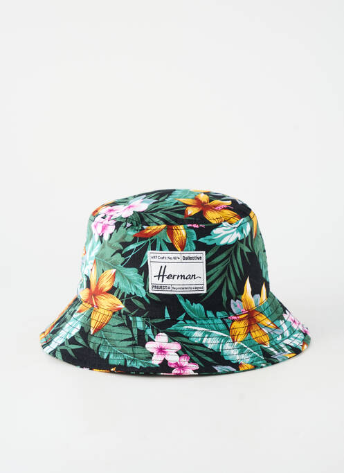 Chapeau bande anti-transpiration vert HERMAN homme