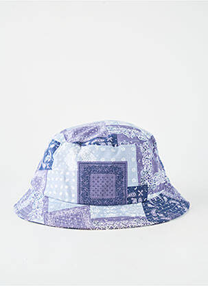 Chapeau tissage popeline violet AUSSIE APPAREL homme