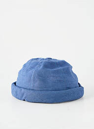 Chapeau tissage popeline bleu MTM homme