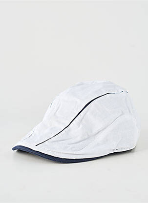 Casquette tissage popeline blanc KEYONE homme