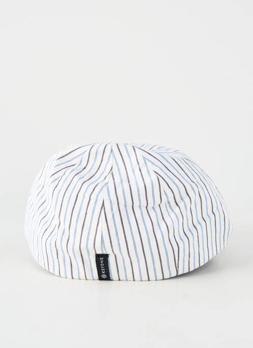 Casquette tissage popeline blanc KEYONE homme