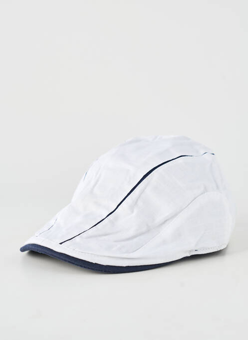 Casquette tissage popeline blanc KEYONE homme