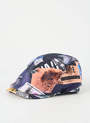 Casquette tissage popeline noir AUREGA homme