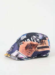 Casquette tissage popeline noir AUREGA homme