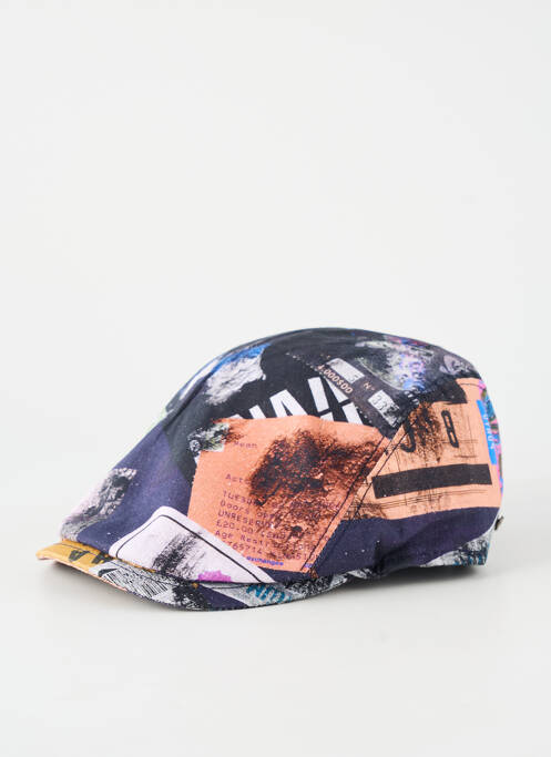 Casquette tissage popeline noir AUREGA homme