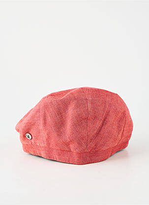 Chapeau bande anti-transpiration rouge VIA LORENZO homme
