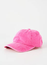 Casquette visière souple rose VIA LORENZO femme