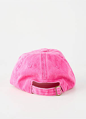 Casquette visière souple rose VIA LORENZO femme