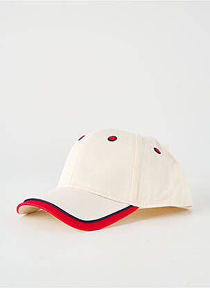 Casquette fermeture scratch beige ATLANTIS garçon