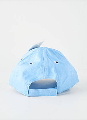 Casquette fermeture scratch bleu ATLANTIS garçon