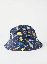 Chapeau tissage popeline bleu HERMAN garcon