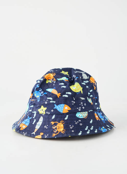Chapeau tissage popeline bleu HERMAN garcon