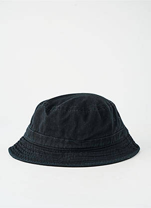 Chapeau tissage popeline noir ATLANTIS homme
