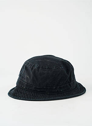 Chapeau tissage popeline noir ATLANTIS homme