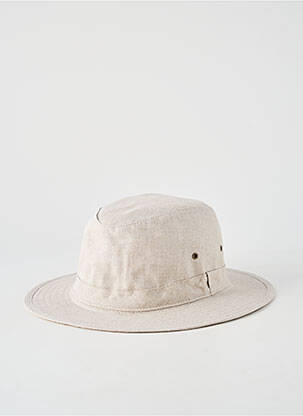 Chapeau bande anti-transpiration beige ALP1 homme