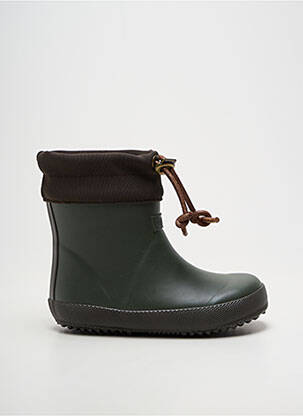 Bottes fourrée bout rond vert BISGAARD fille