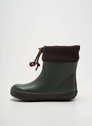 Bottes fourrée bout rond vert BISGAARD fille