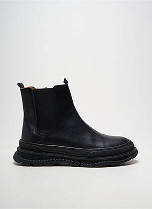 Bottines/boots bout rond talon de 4 à 6cm noir BISGAARD femme