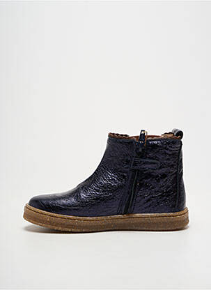 Bottines/boots semelle amovible bout rond bleu BISGAARD fille