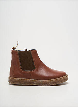 Bottines/boots fermeture zippée bout rond marron BISGAARD enfant