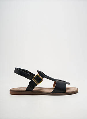 Sandales/nu pieds fermeture boucle(s) talon plat jusqu'à 3cm noir BISGAARD femme