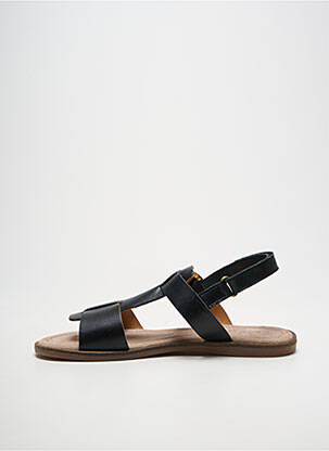 Sandales/nu pieds fermeture boucle(s) talon plat jusqu'à 3cm noir BISGAARD femme