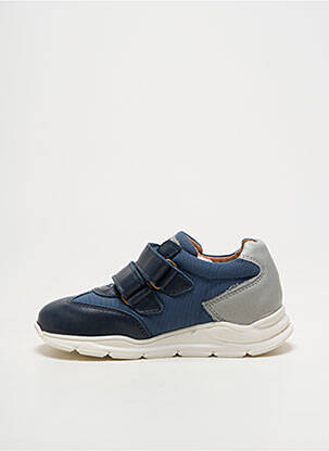 Baskets voute plantaire bout rond bleu BISGAARD garçon