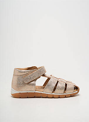 Sandales/nu pieds bout rond bout rond or BISGAARD fille