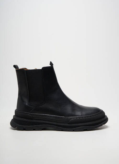 Bottines/boots bout rond talon de 4 à 6cm noir BISGAARD femme