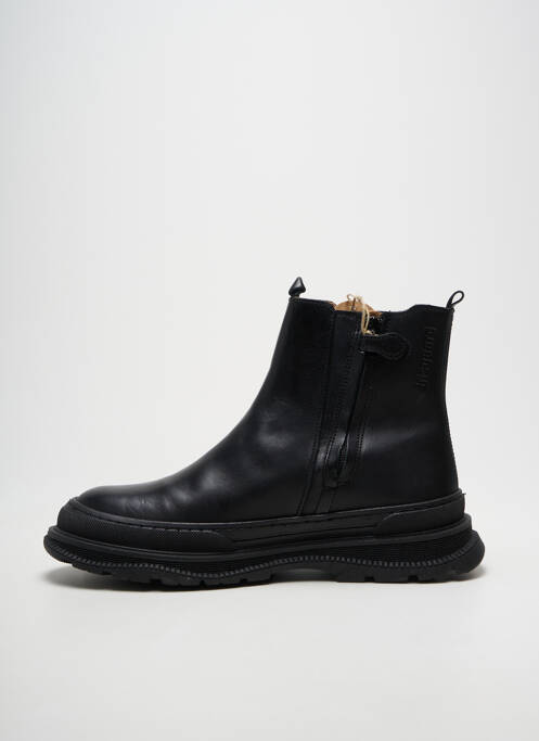 Bottines/boots bout rond talon de 4 à 6cm noir BISGAARD femme