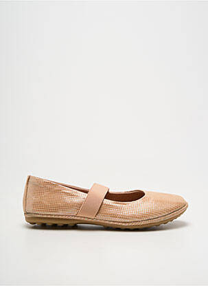 Ballerines impression bout rond beige BISGAARD fille