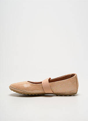 Ballerines impression bout rond beige BISGAARD fille